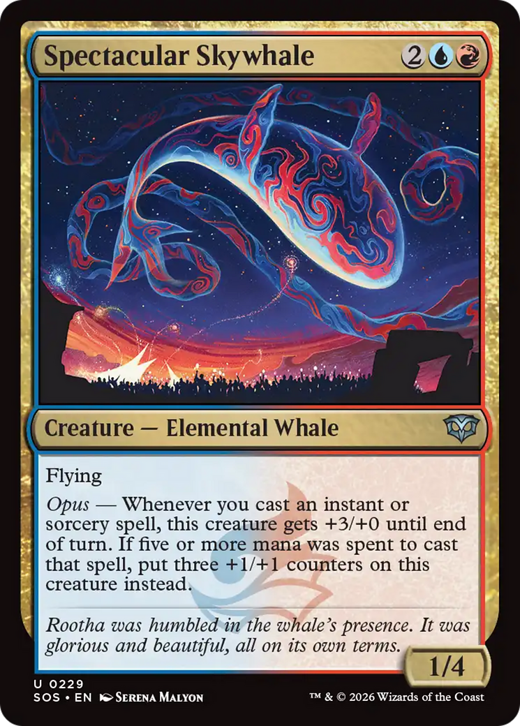 Spectacular Skywhale [Secrets of Strixhaven] | Tabernacle Games