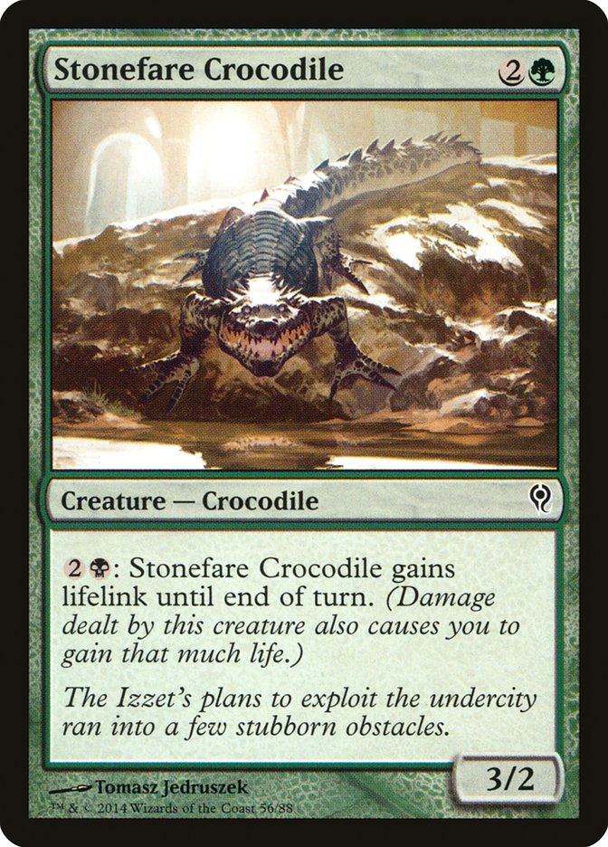 Stonefare Crocodile [Duel Decks: Jace vs. Vraska] | Tabernacle Games