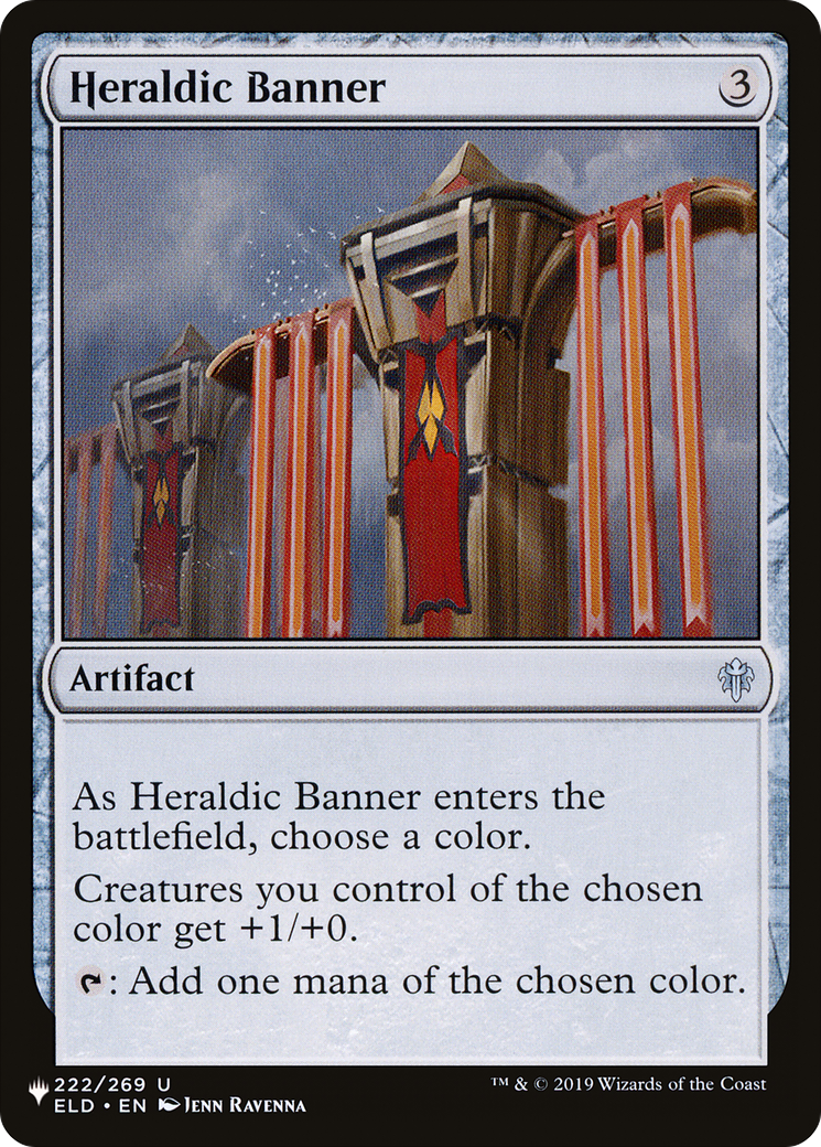 Heraldic Banner [The List Reprints] | Tabernacle Games