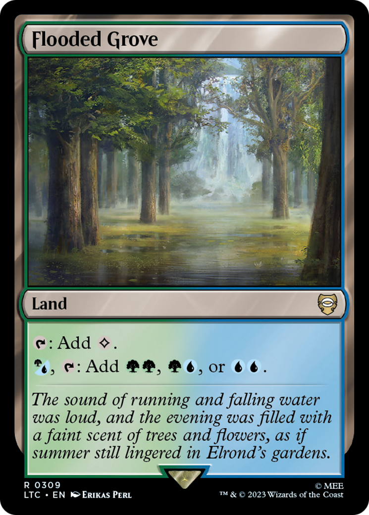 Flooded Grove [The Lord of the Rings: Tales of Middle-Earth Commander] | Tabernacle Games