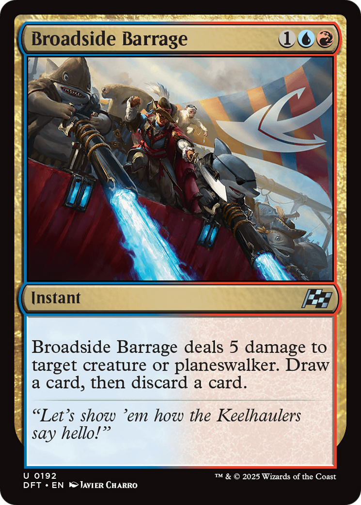 Broadside Barrage [Aetherdrift] | Tabernacle Games