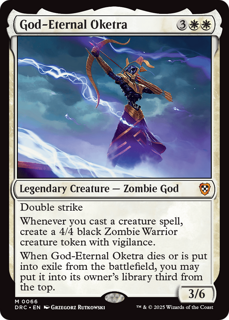 God-Eternal Oketra [Aetherdrift Commander] | Tabernacle Games