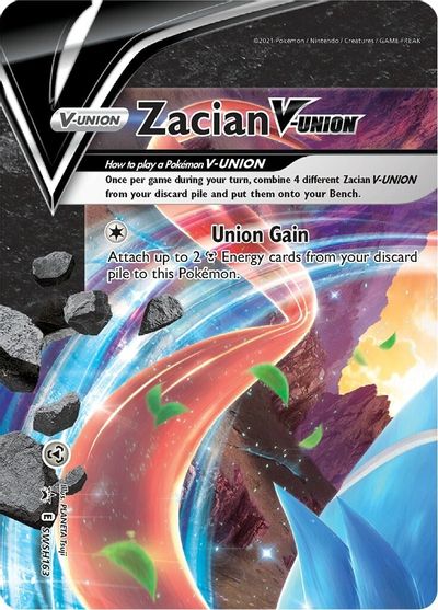 Zacian V-Union (SWSH163) [Sword & Shield: Black Star Promos] | Tabernacle Games