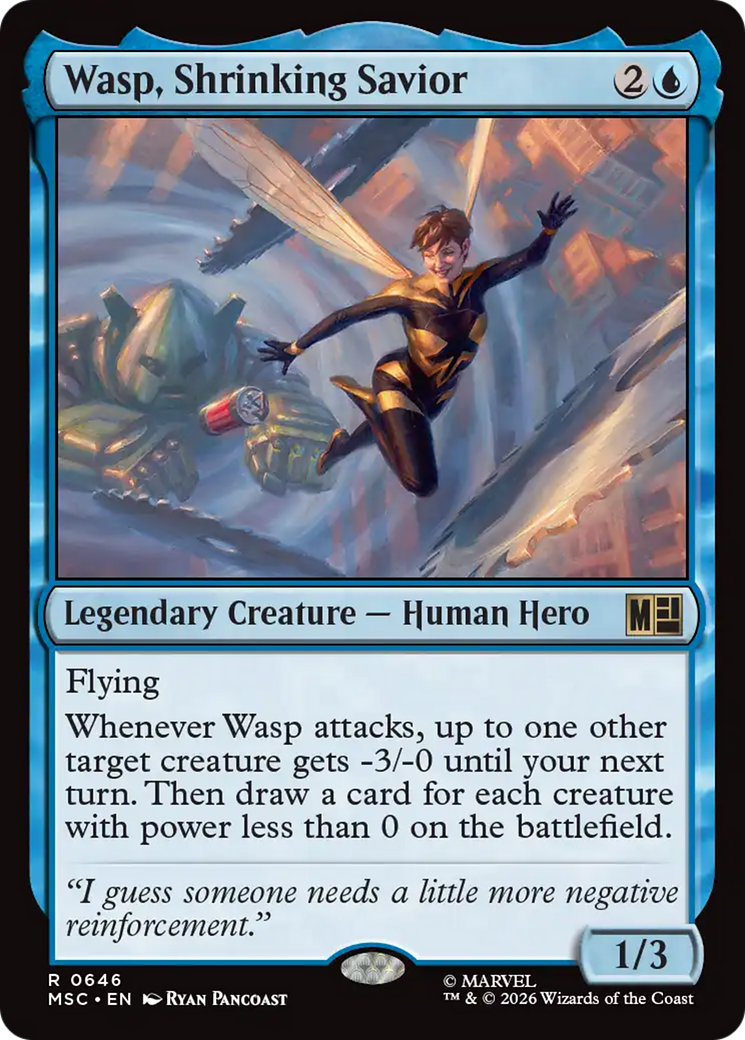 Wasp, Shrinking Savior [Marvel Super Heroes Commander] | Tabernacle Games
