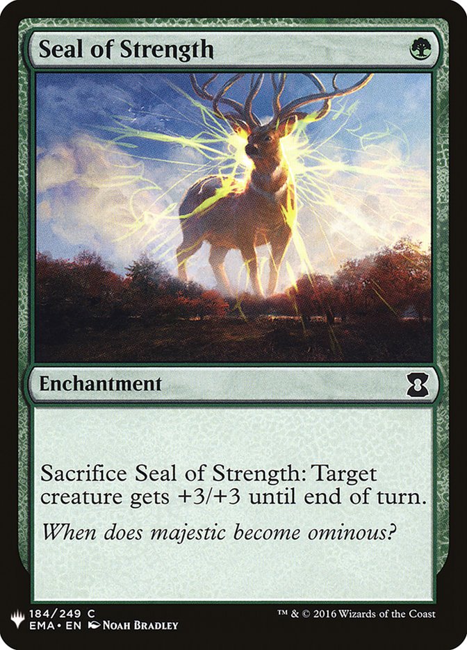 Seal of Strength [Mystery Booster] | Tabernacle Games