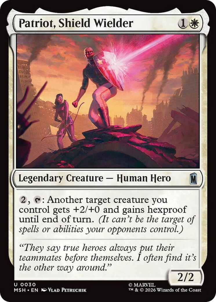 Patriot, Shield Wielder [Marvel Super Heroes] | Tabernacle Games