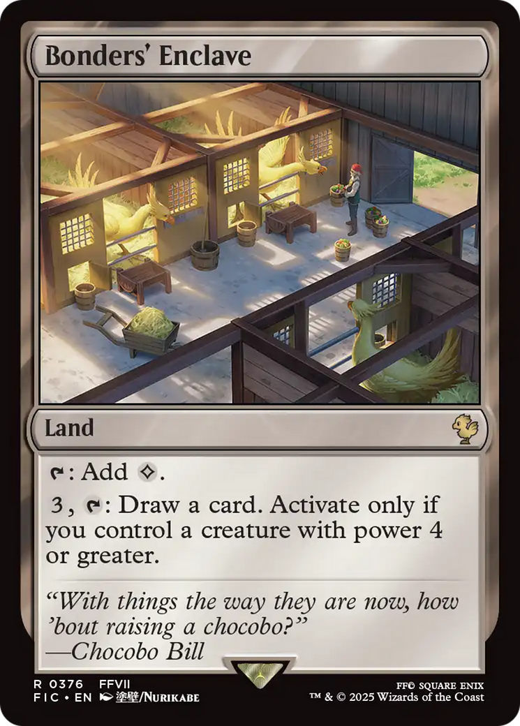 Bonders' Enclave [FINAL FANTASY Commander] | Tabernacle Games