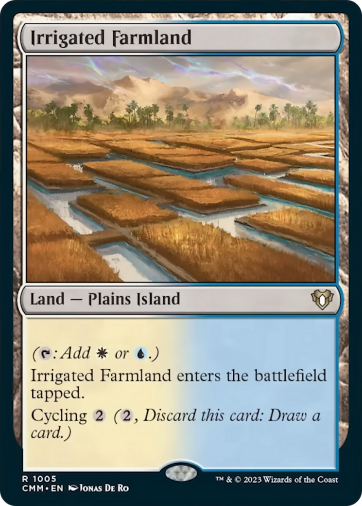 Irrigated Farmland [Commander Masters] | Tabernacle Games