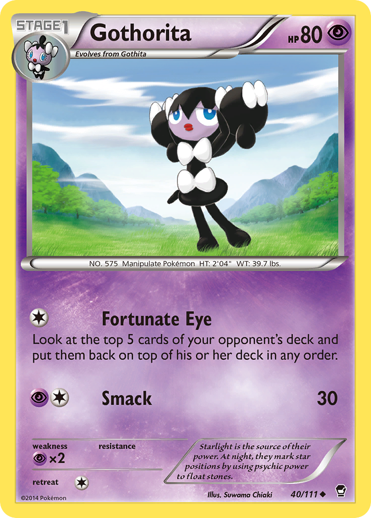 Gothorita (40/111) [XY: Furious Fists] | Tabernacle Games