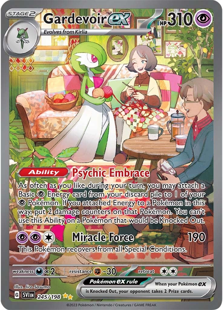 Gardevoir ex (245/198) [Scarlet & Violet: Base Set] | Tabernacle Games