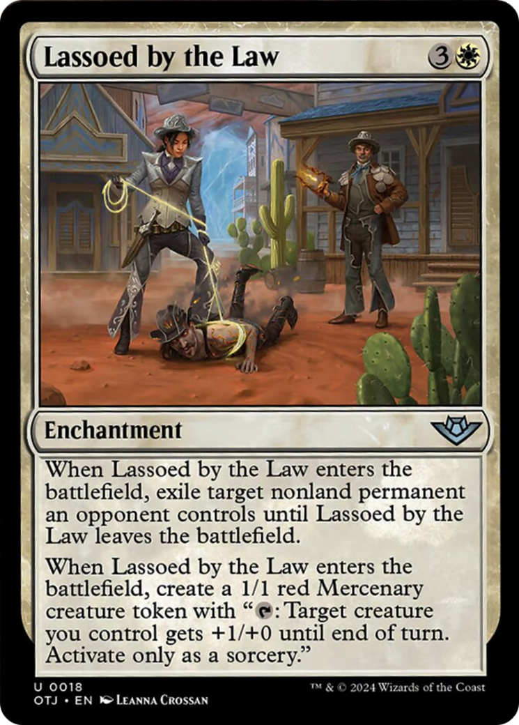 Lassoed by the Law [Outlaws of Thunder Junction] | Tabernacle Games