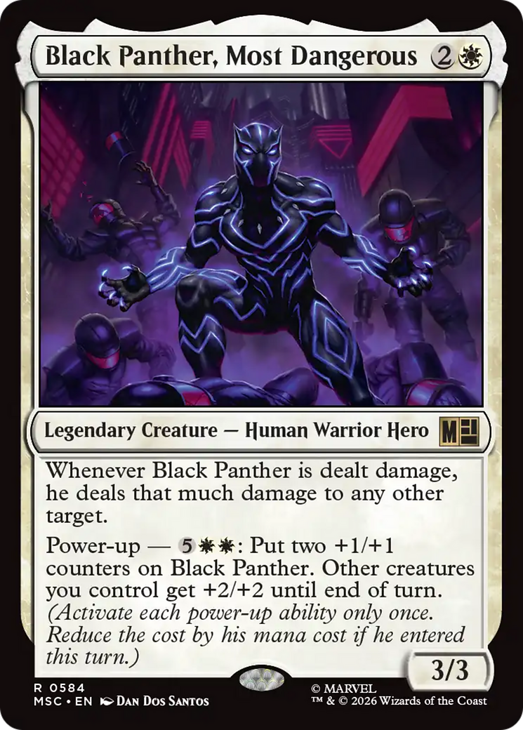 Black Panther, Most Dangerous [Marvel Super Heroes Commander] | Tabernacle Games