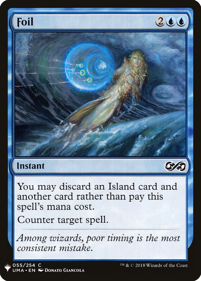 Foil [Mystery Booster] | Tabernacle Games