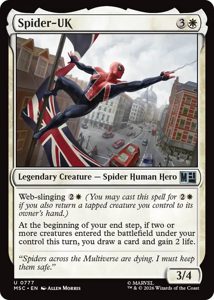 Spider-UK [Marvel Super Heroes Commander] | Tabernacle Games