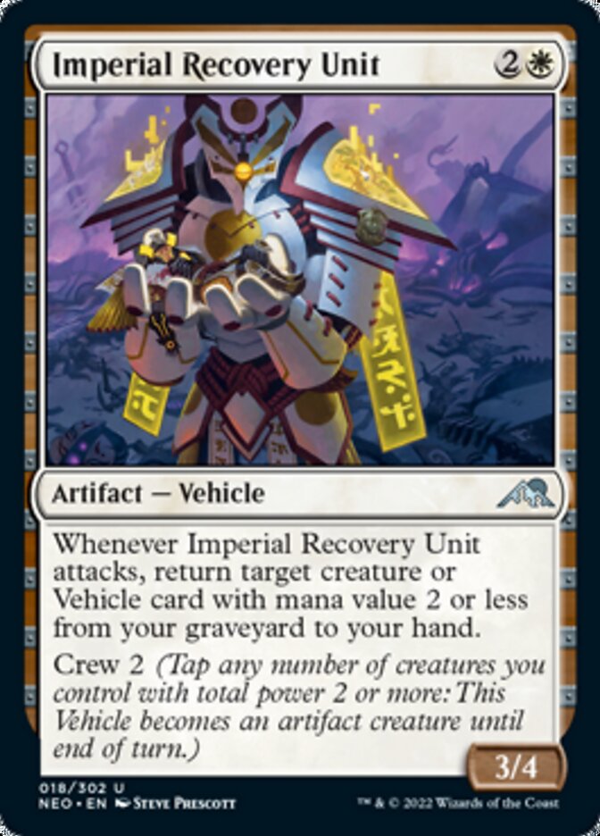 Imperial Recovery Unit [Kamigawa: Neon Dynasty] | Tabernacle Games
