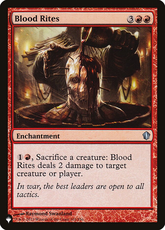 Blood Rites [The List] | Tabernacle Games