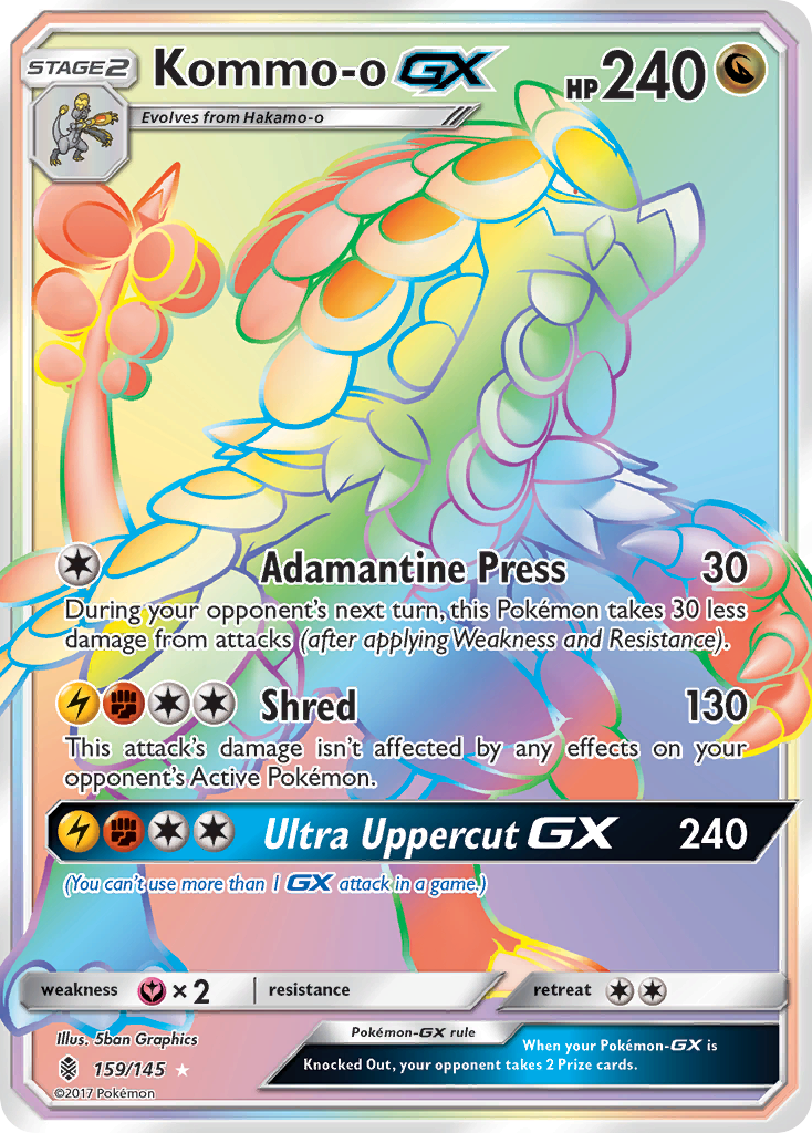 Kommo-o GX (159/145) [Sun & Moon: Guardians Rising] | Tabernacle Games