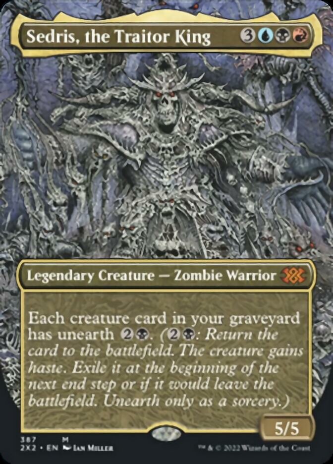 Sedris, the Traitor King (Borderless Alternate Art) [Double Masters 2022] | Tabernacle Games