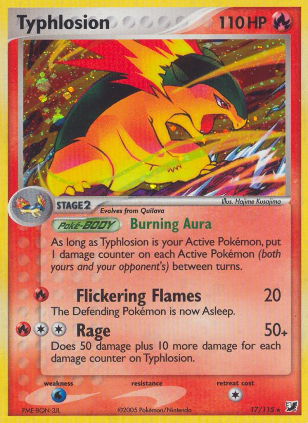 Typhlosion (17/115) [EX: Unseen Forces] | Tabernacle Games