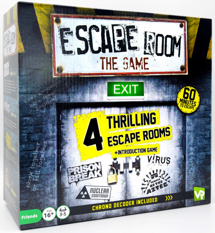 Escape Room the Game - 4 Rooms Plus Chrono Decoder | Tabernacle Games