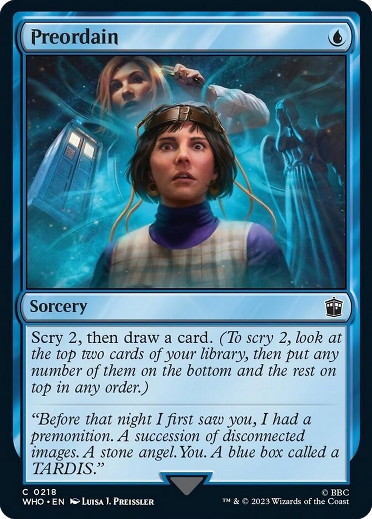 Preordain [Doctor Who] | Tabernacle Games