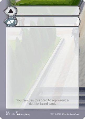 Helper Card (7/9) [Strixhaven: School of Mages Tokens] | Tabernacle Games