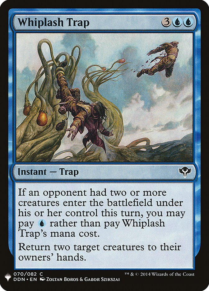 Whiplash Trap [Mystery Booster] | Tabernacle Games