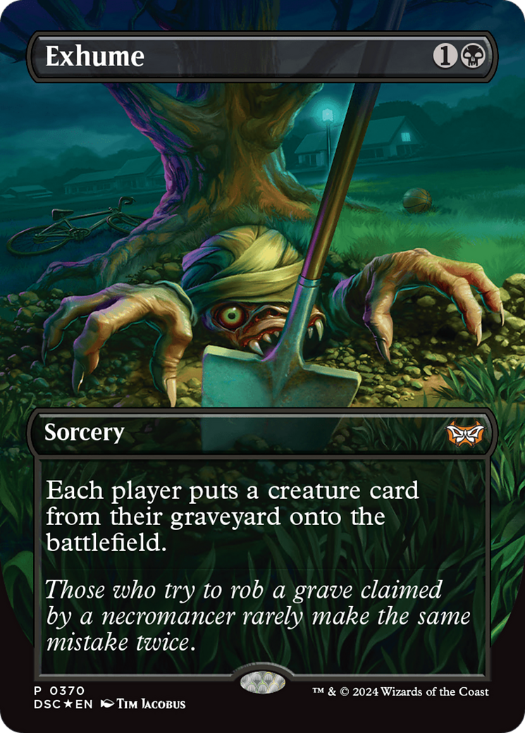 Exhume (Borderless) [Duskmourn: House of Horror Commander] | Tabernacle Games