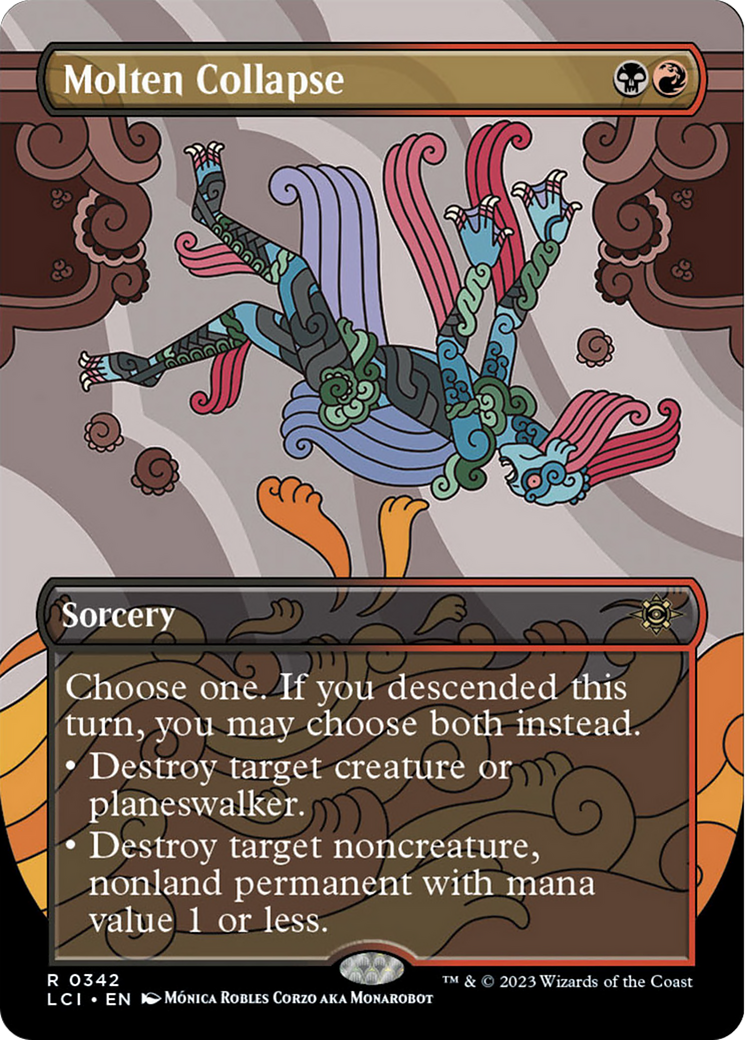 Molten Collapse (Borderless) [The Lost Caverns of Ixalan] | Tabernacle Games