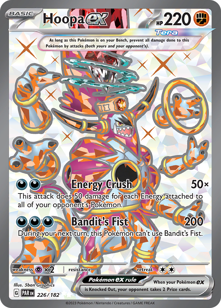 Hoopa ex (226/182) [Scarlet & Violet: Paradox Rift] | Tabernacle Games