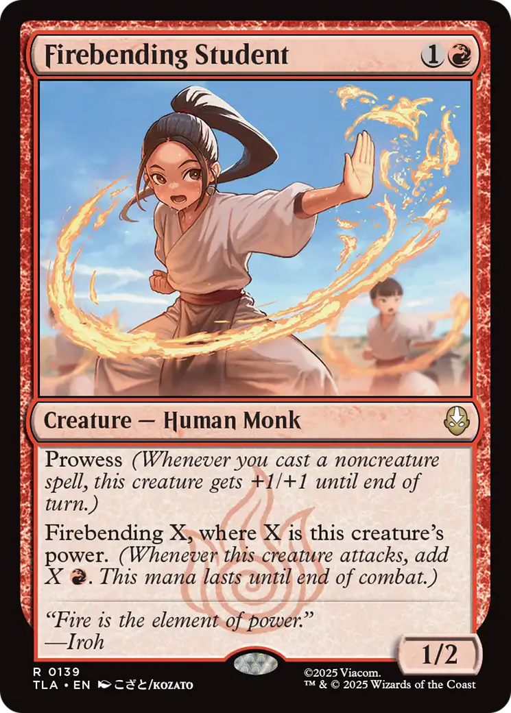 Firebending Student [Avatar: The Last Airbender] | Tabernacle Games