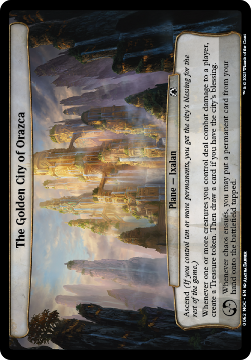 The Golden City of Orazca [March of the Machine Commander] | Tabernacle Games
