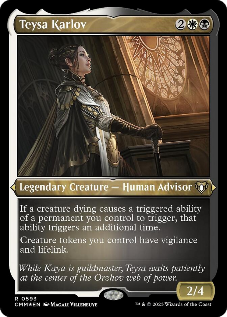 Teysa Karlov (Foil Etched) [Commander Masters] | Tabernacle Games