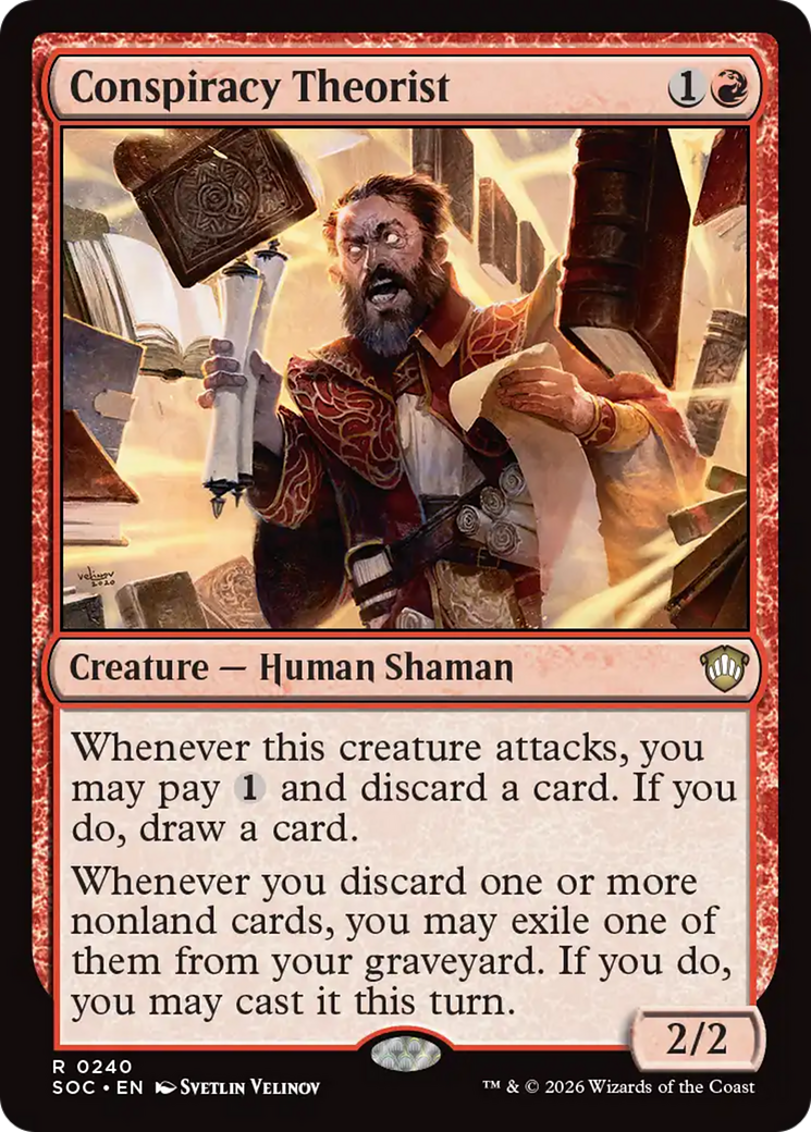 Conspiracy Theorist [Secrets of Strixhaven Commander] | Tabernacle Games