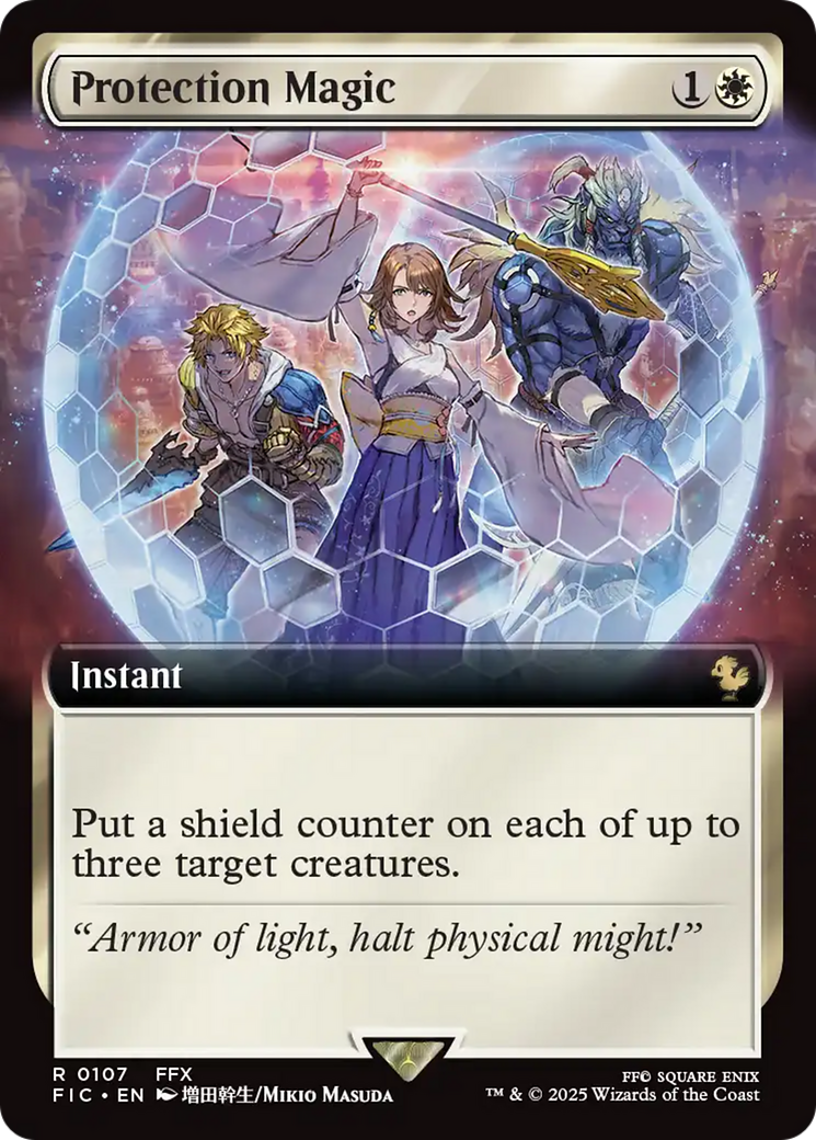 Protection Magic (Extended Art) [FINAL FANTASY Commander] | Tabernacle Games
