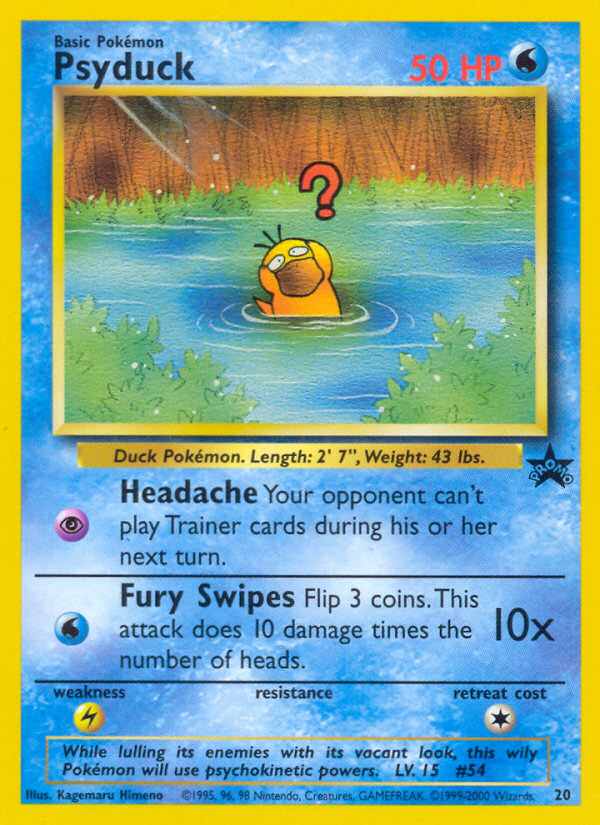 Psyduck (20) [Wizards of the Coast: Black Star Promos] | Tabernacle Games