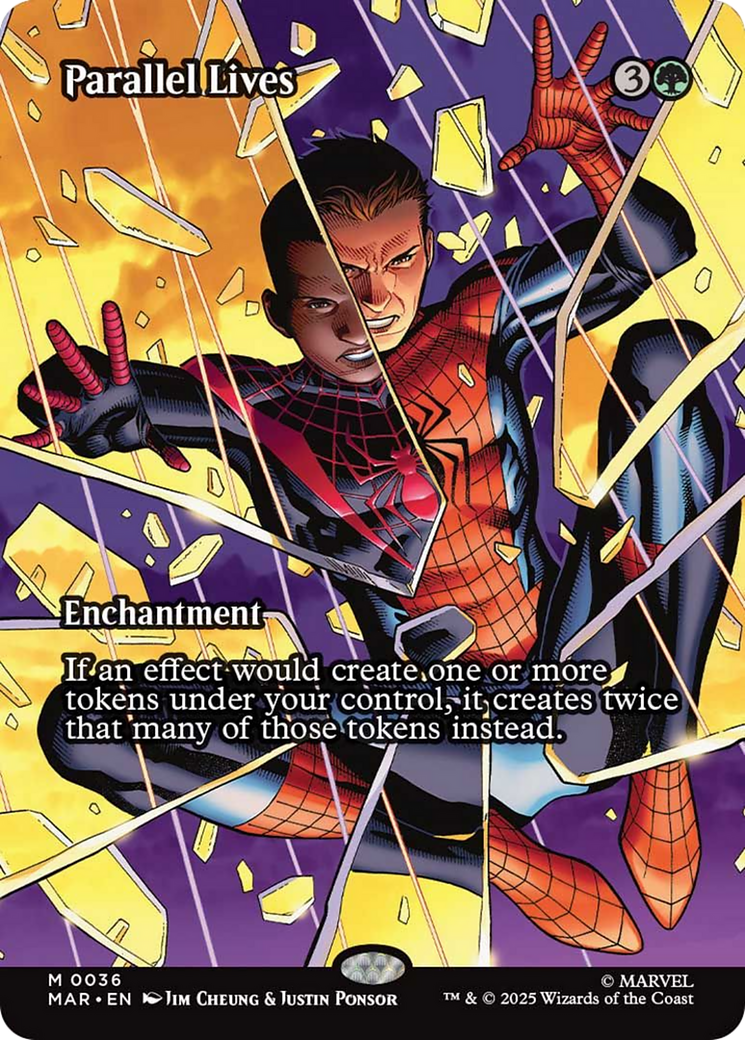 Parallel Lives (Borderless) [Marvel's Spider-Man: Eternal-Legal] | Tabernacle Games
