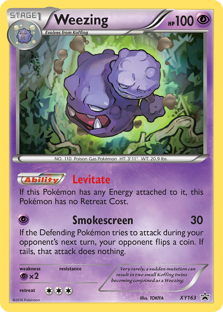 Weezing (XY163) [XY: Black Star Promos] | Tabernacle Games