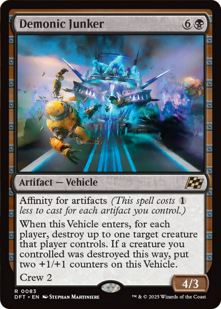 Demonic Junker [Aetherdrift] | Tabernacle Games