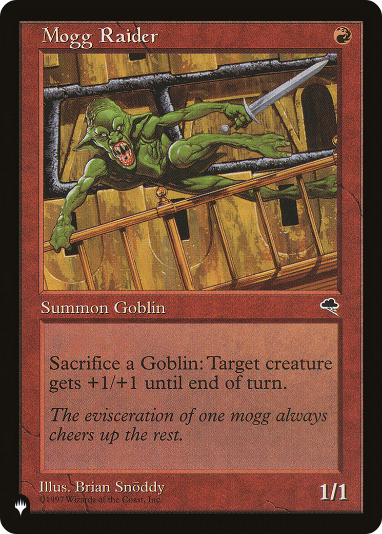Mogg Raider [The List] | Tabernacle Games