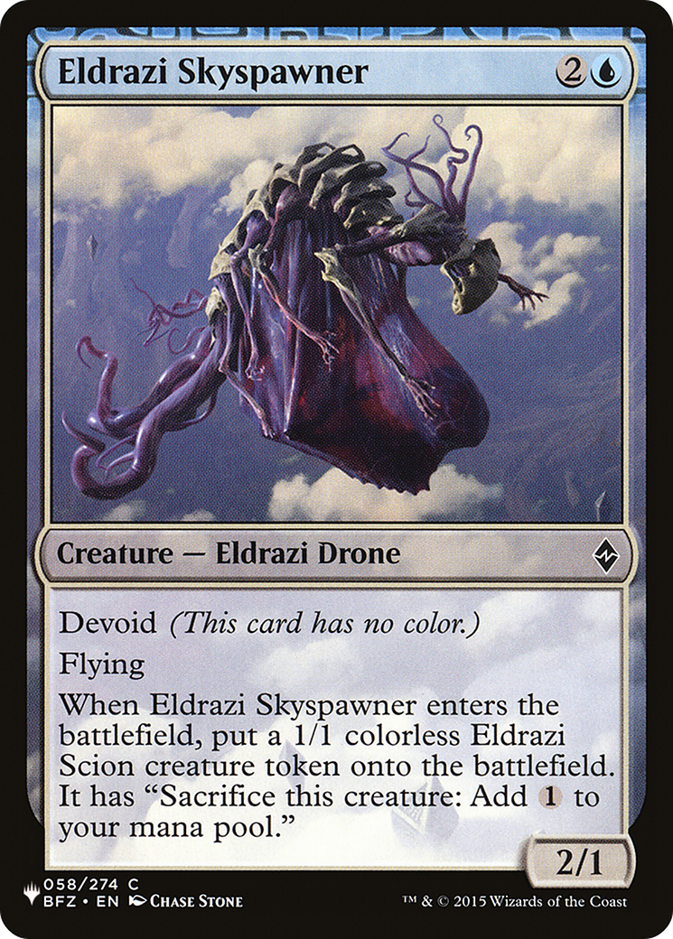 Eldrazi Skyspawner [The List Reprints] | Tabernacle Games