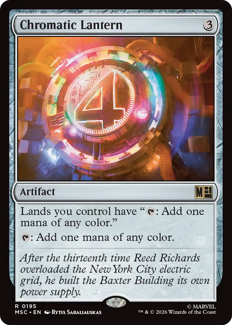 Chromatic Lantern (Surge Foil) [Marvel Super Heroes Commander] | Tabernacle Games