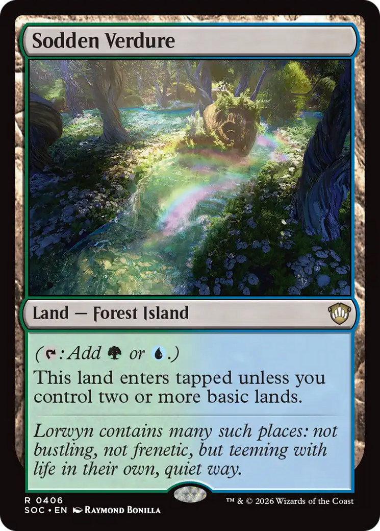 Sodden Verdure [Secrets of Strixhaven Commander] | Tabernacle Games