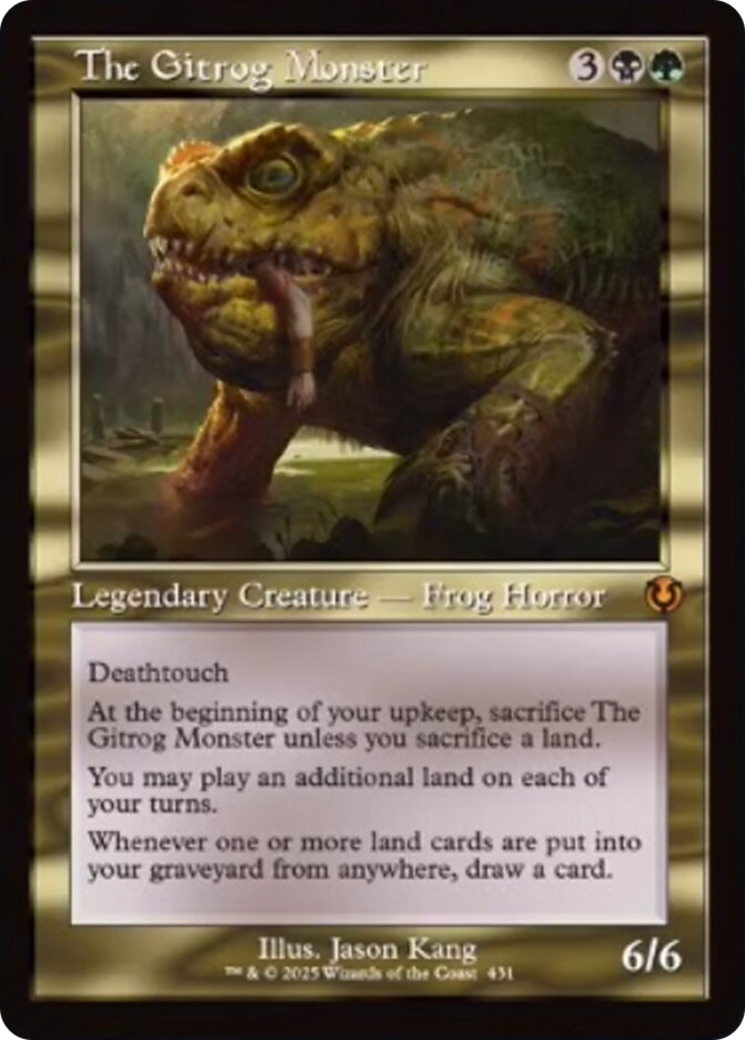 The Gitrog Monster (Retro Frame) [Innistrad Remastered] | Tabernacle Games