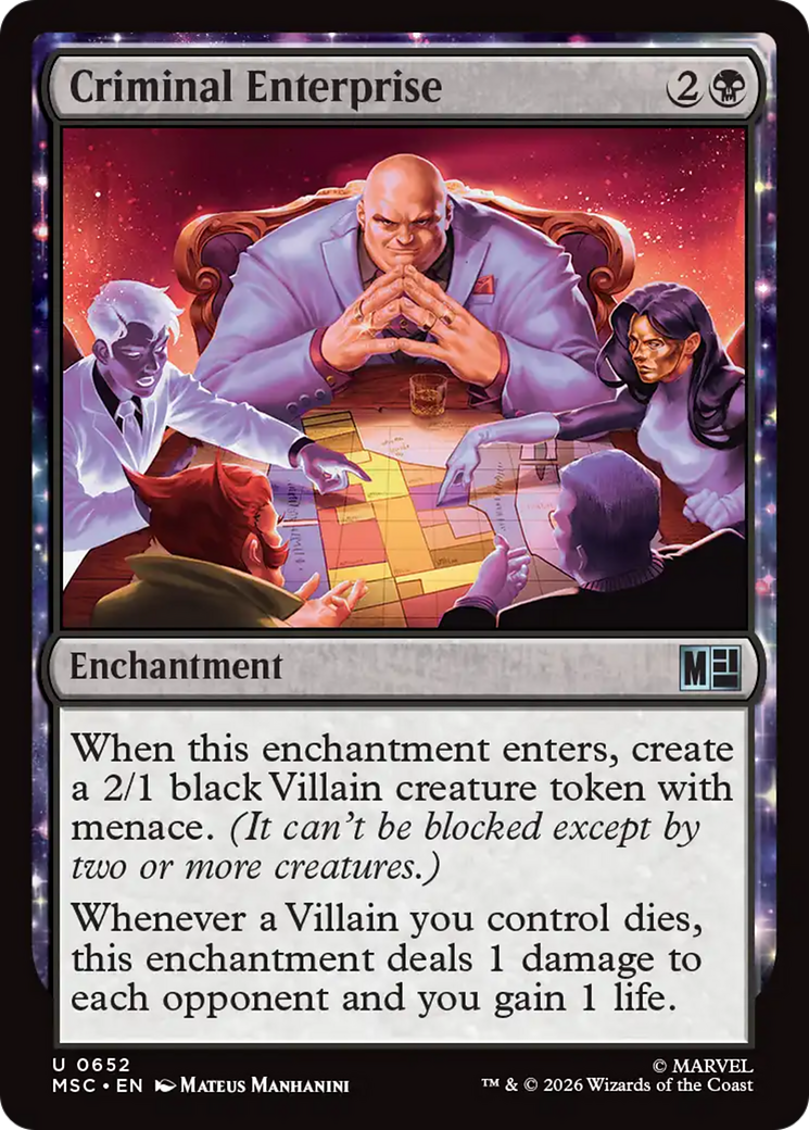 Criminal Enterprise [Marvel Super Heroes Commander] | Tabernacle Games