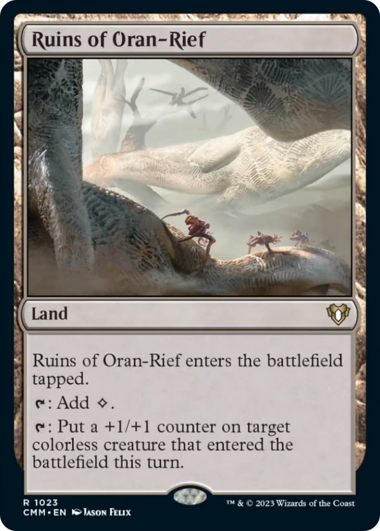 Ruins of Oran-Rief [Commander Masters] | Tabernacle Games