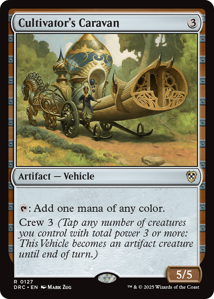 Cultivator's Caravan [Aetherdrift Commander] | Tabernacle Games