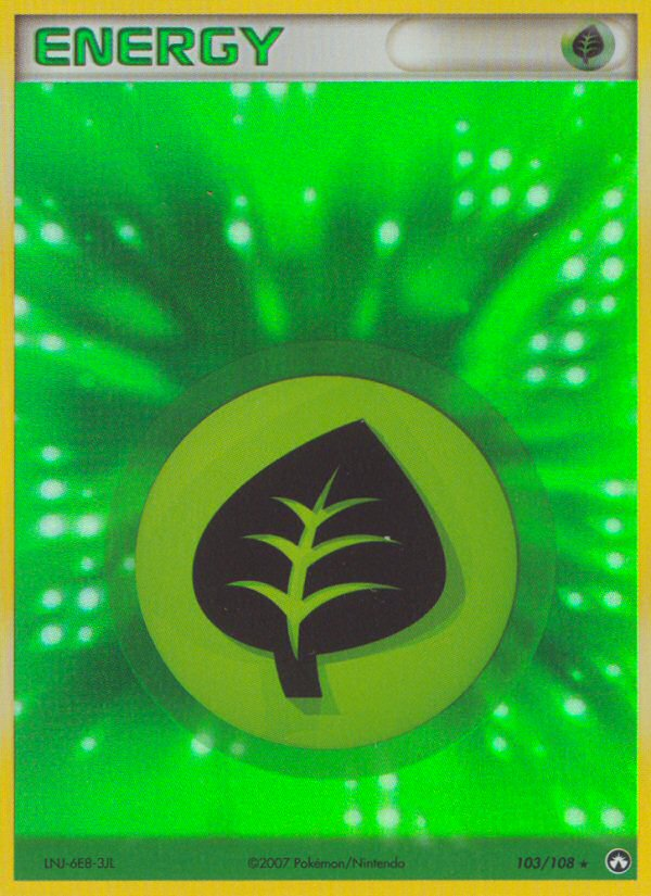 Grass Energy (103/108) [EX: Power Keepers] | Tabernacle Games