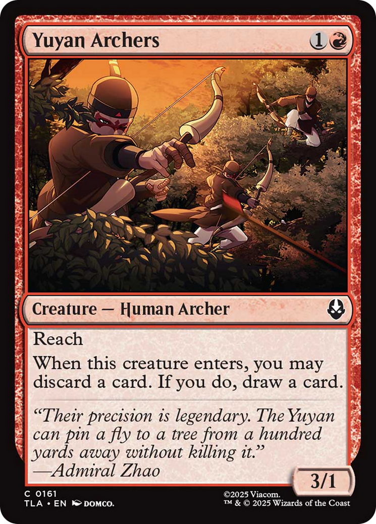 Yuyan Archers [Avatar: The Last Airbender] | Tabernacle Games
