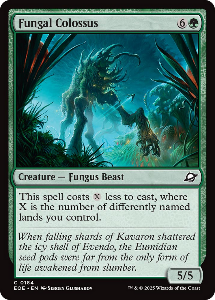 Fungal Colossus [Edge of Eternities] | Tabernacle Games